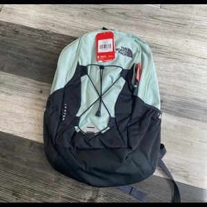 The North Face Jester Backpack Green Gray